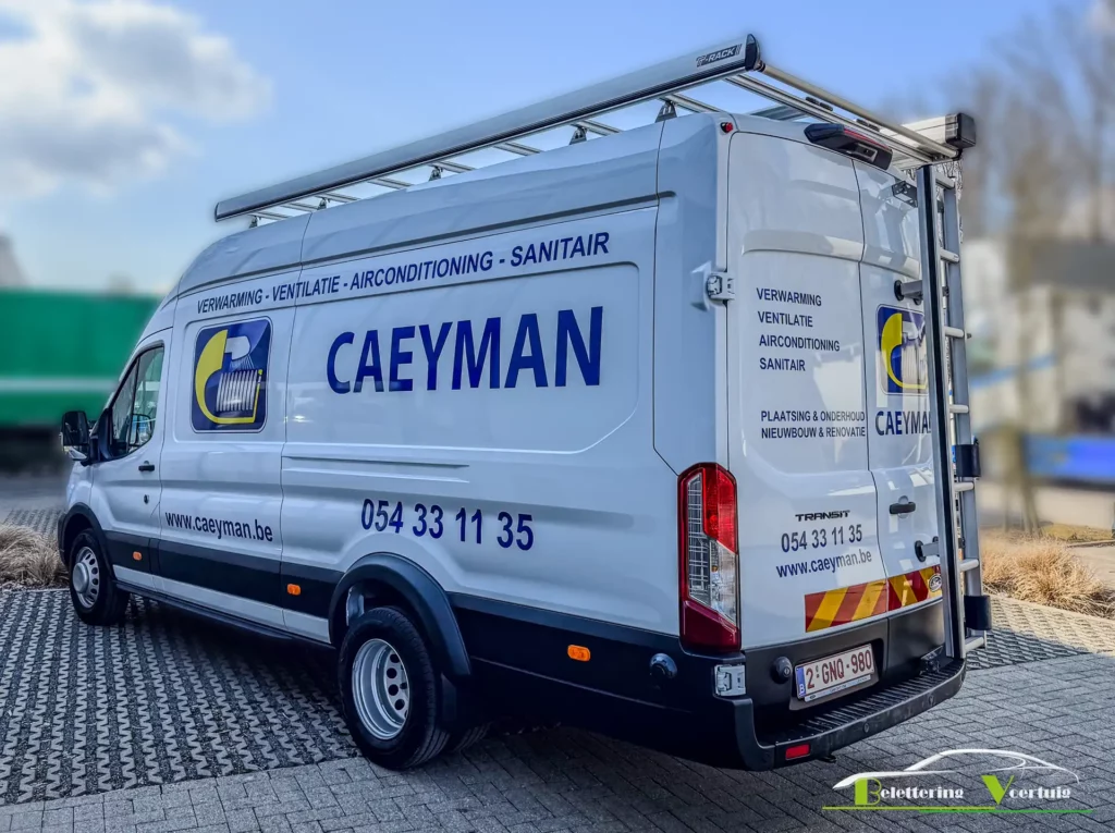 Belettering Voertuig Caeyman