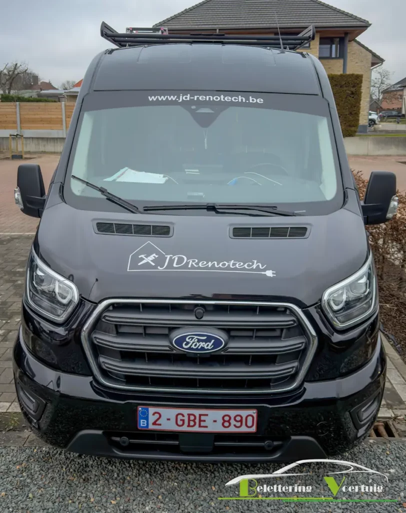 All Publi Belettering Voertuig JD Renotech