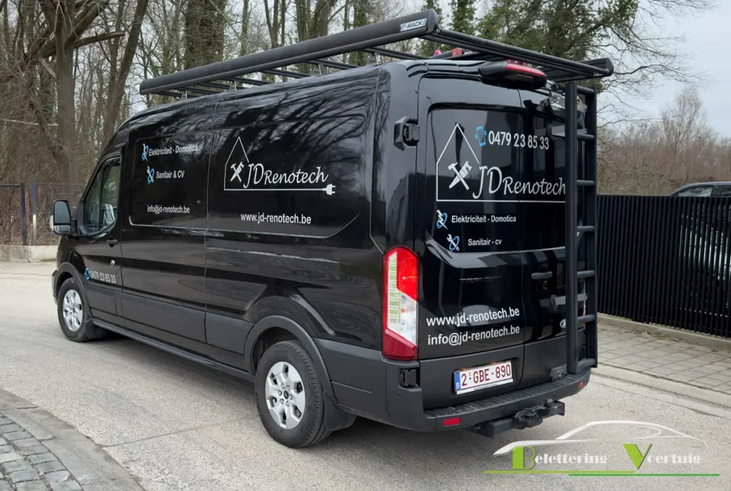 All Publi Belettering Voertuig JD Renotech